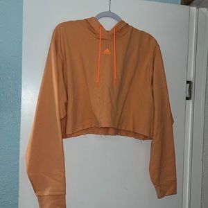 Adidas cropped hoodie